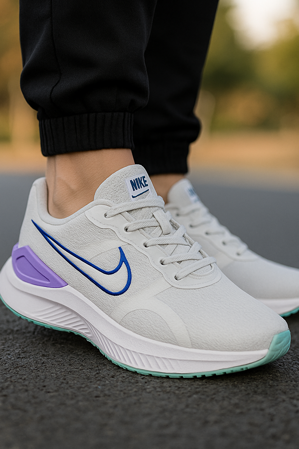 Nike Zoom X Blanco Lila Dama