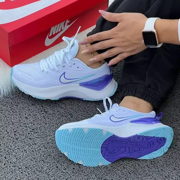 Nike Zoom X Blanco Lila Dama