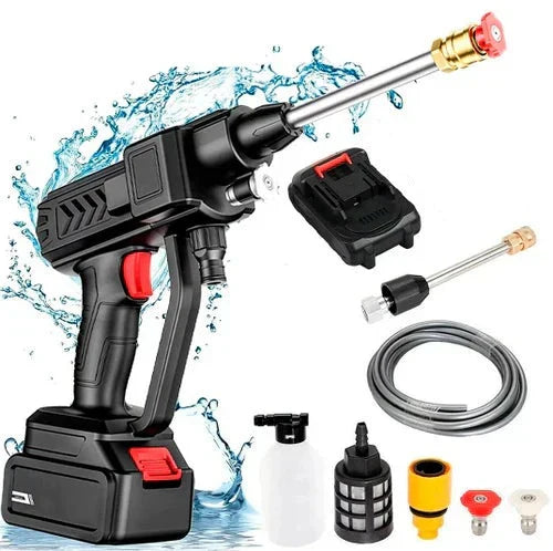 ULTIMAS 12 UNIDADES | Hidrolavadora Alta Presión Inalámbrica UltraJet™ + 8 ACCESORIOS DE REGALO + 2 BATERIAS