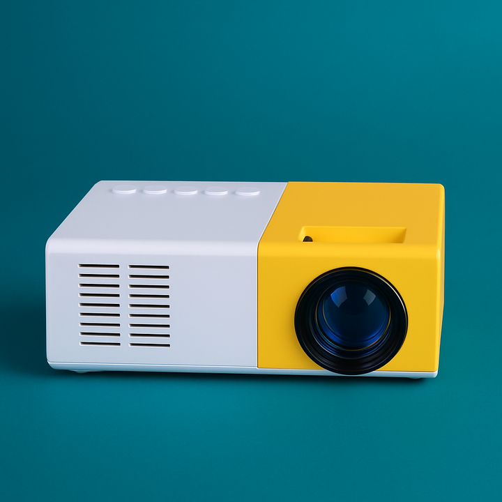 DOS MINI PROYECTOR LED
