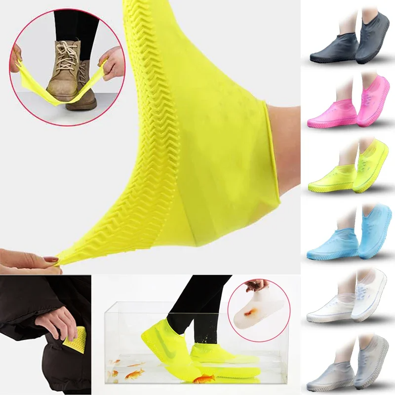 CAPAS DE ZAPATO IMPERMEABLES DE SILICONA